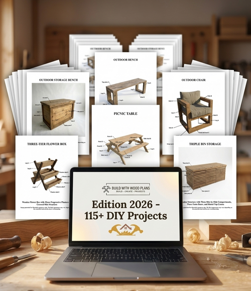 115+ DIY Woodworking Projects MASTER PACK