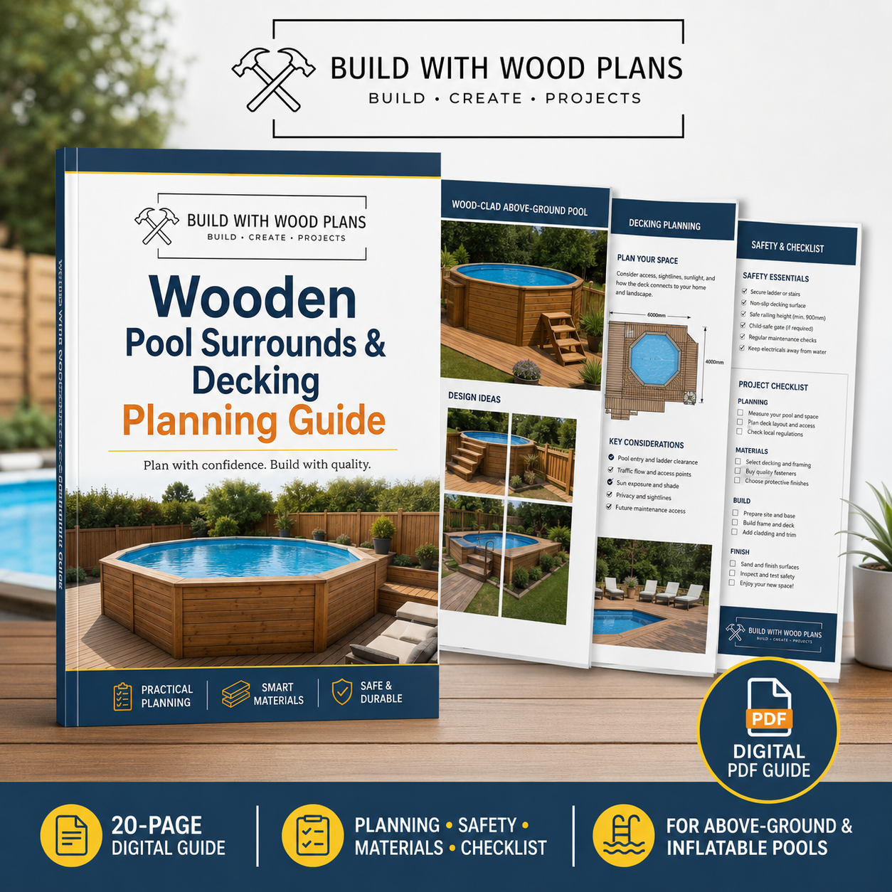 Wooden Pool Surrounds & Decking Planning Guide